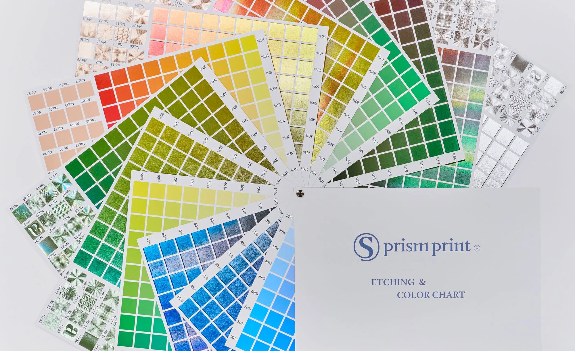 S Prism Print color chart sample