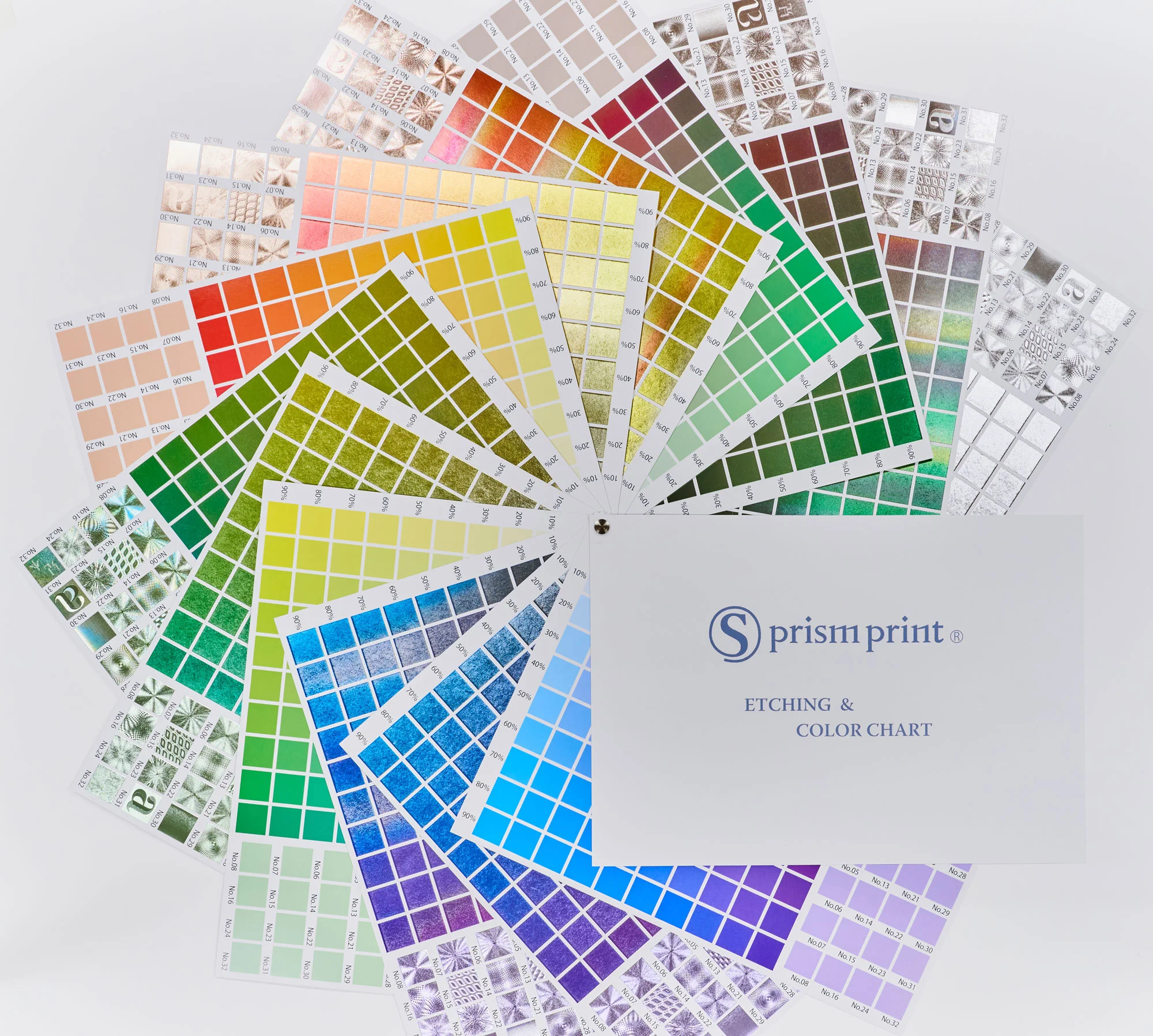 S Prism Print color chart sample